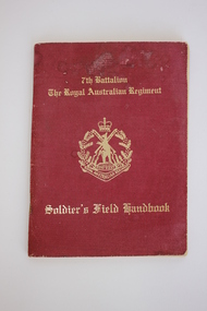 Booklet, PRINTCRAFT PRESS, Soldier's Field Handbook, 1960s