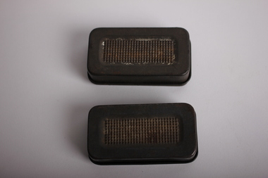 Memorabilia - Wax Vesta Matches Container. X2, R Bell & Co Australia, c.1940-1949