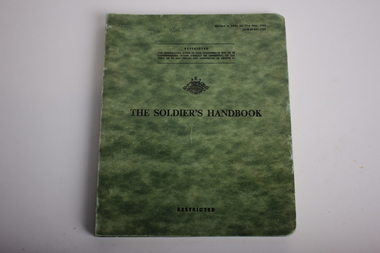 Booklet, Printed by The Domimion Press, The Soldiers Handbook