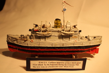 Model - Model ship H.M.V.S. CERBERUS, 2005