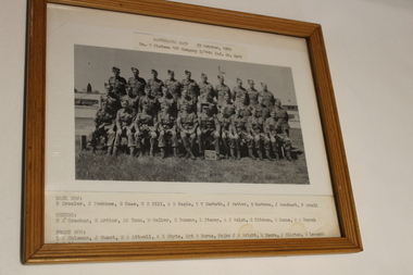 Photograph - Framed photo, Wangaratta Camp 23rd October 1940, Unknown