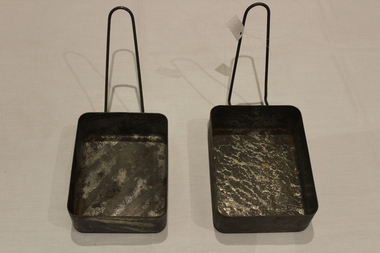 Functional object - Metal mess tins x 2, Unknown