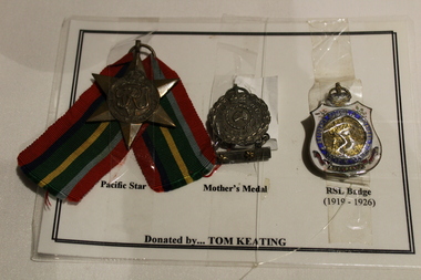 Medal - 3 x medals, Unknown