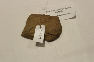 Memorabilia - Rock from Lone Pine Trench, N/A