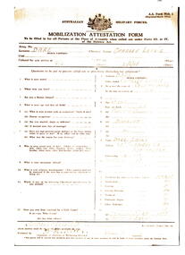 Document - Attestation Forms Etc