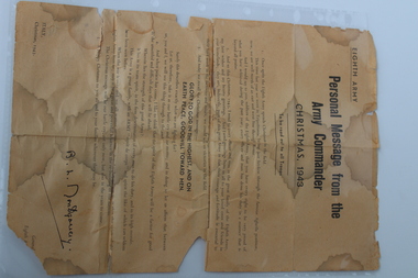 Written Leaflet, 1943