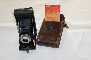Equipment - Camera & Case, Circa. 1939