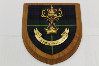 Plaque, M.W. Stephens by appointment Heraldic Woodcarvers