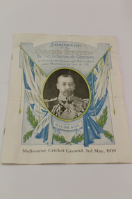 Souvenir - Souvenir of Grand Review at the MCG 3rd May 1919, Osboldstone & Co. Pty. Ltd, 1919