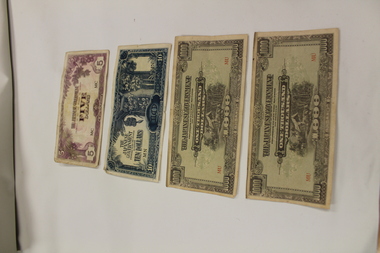 Currency - Japanese Invasion Money, ca. 1941