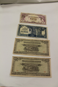 Currency - Japanese Invasion Money, ca. 1941