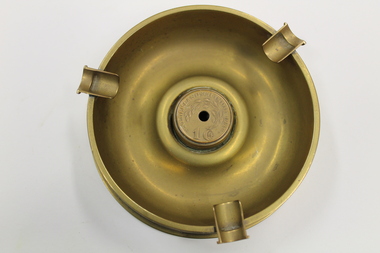 Memorabilia - Trench Art ash tray, Approx 1943