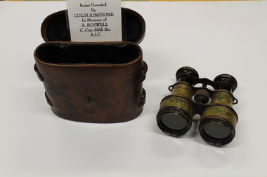 Equipment - Binoculars with case, ETABLISSEMENTS 'AFSA;, Unknown