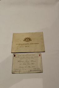 Card - Card and invitation, Unknown
