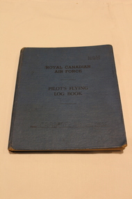 Book, Royal Canadian Air Force, Pilot's Flying Log Book, Unknown