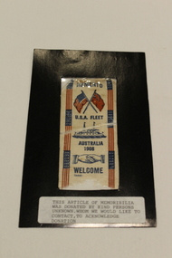 Memorabilia - Ribbon, Memento, Circa 1908