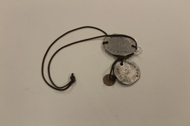 Uniform - Dog Tags, Circa 1940s