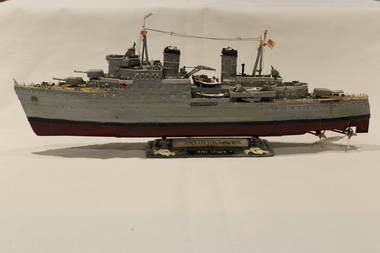 Model - Plastic model of ship, 1996   by Ken Moore