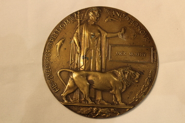 Memorabilia - Memorial Plaque, Circa 1920s