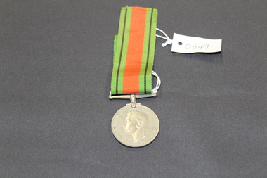 Medal - Defence Medal WW11, Circa 1945