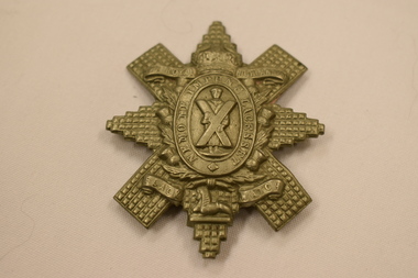 Badge - Cap Badge, Black Watch, 1902-1935