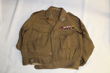 Uniform - Army Uniform, Jacket made in 1950 and trousers made in 1954
