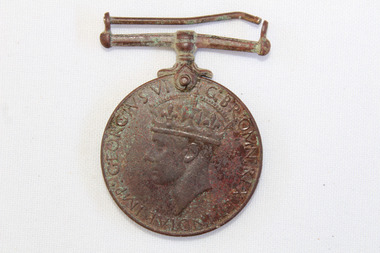 Memorabilia - Medal, Australian Service Medal 1939-1945, Circa 1940's