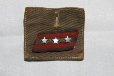 Memorabilia - IJA Collar Badge, Circa 1940's