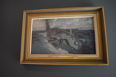 Print - Framed military print, Take Off