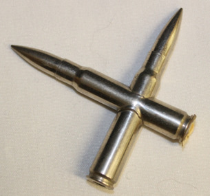 Trenchart, Two 7.62mm bullets intersecting