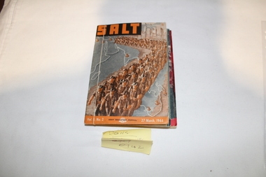Booklet - SALT (Army educational journals) X5 -- 1944. Volume 8-No2,  8-3,  8-7  8-8  9-5, Salt