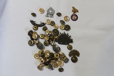Memorabilia - Assorted Badges and Buttons
