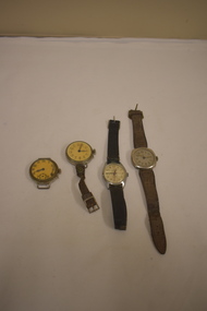 Equipment - Four wristwatches