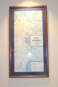 Print - Map of East Borneo