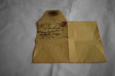 Letter, Personal Letter to Sister (?) from Wal ?