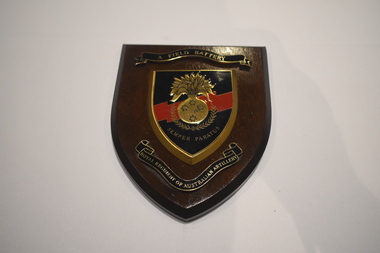 Plaque - A Field Battery RAA plaque