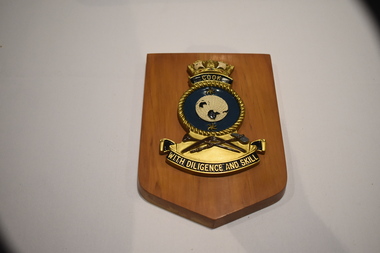 Plaque - HMAS Cook plaque