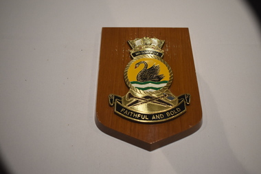 Plaque - HMAS Westralia plaque
