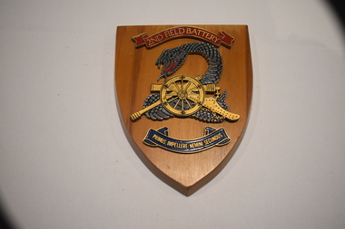 Plaque - Second Field Battery plaque