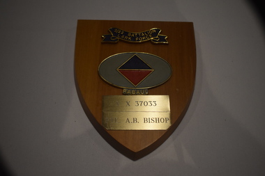 Plaque - 2/22 Battalion plaque