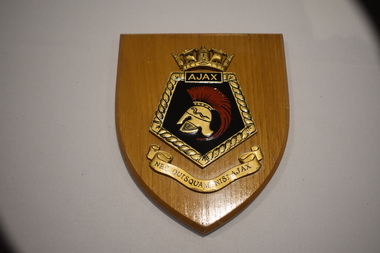 Plaque - HMS Ajax plaque