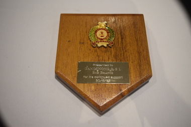 Plaque - Victorian Lighthorse Regiment plaque