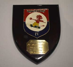 Plaque - 108 Field Battery plaque