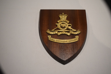 Plaque - Royal Australian Artillery plaque