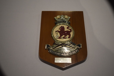 Plaque - HMAS Hobart plaque