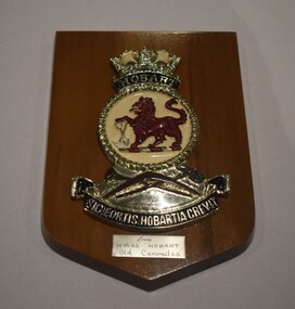 Plaque - HMAS Hobart plaque