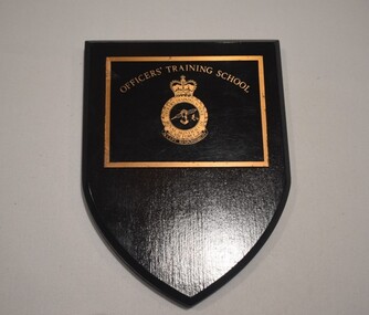 Plaque - RAAF Officer's Training School plaque