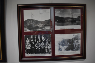 Print - Framed print showing four images