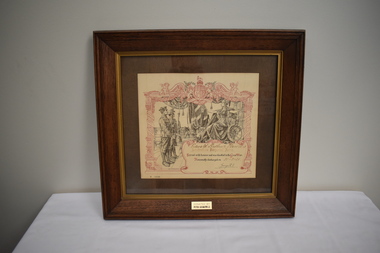 Certificate - Framed Certificate of Discharge