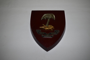 Plaque - Papua New Guinea Command, Wooden Plaque